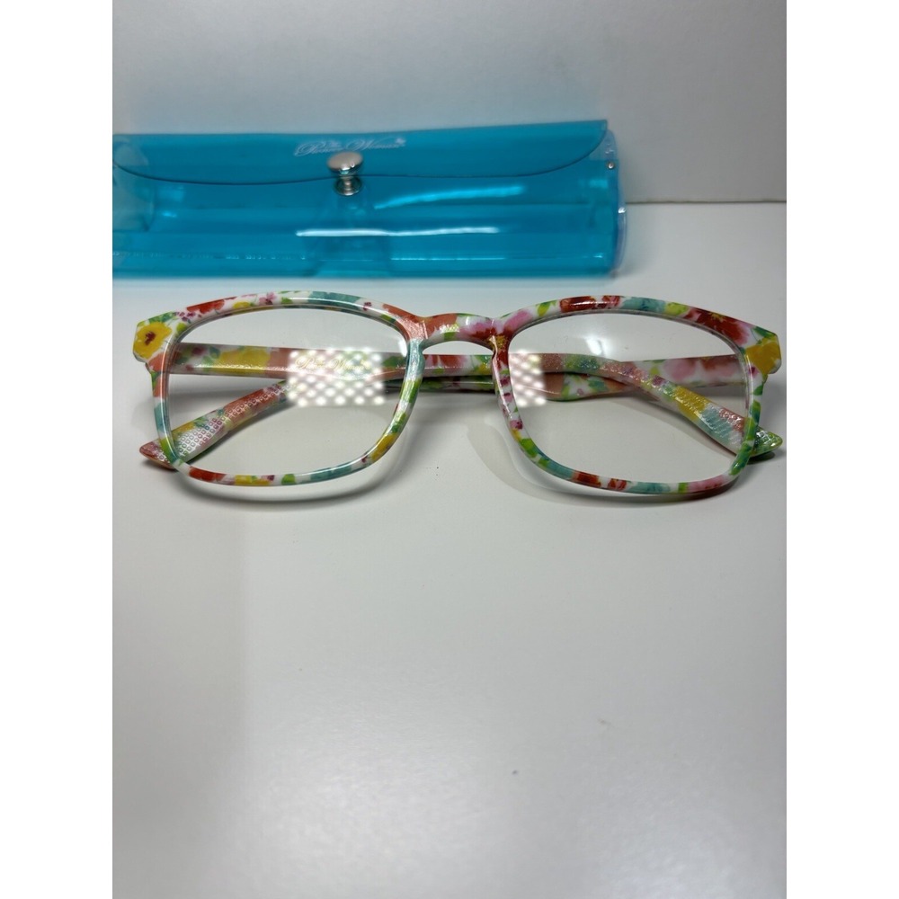 The Pioneer‎ Woman "Breezy Blossom" Blue Light Screen Protection Glasses W/ Case